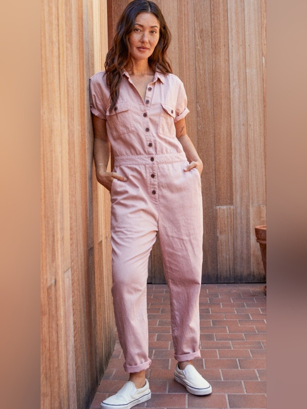 OuterknownS.E.A. Jumpsuit, Pink Moment